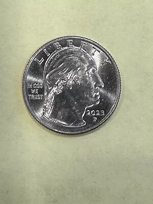 2023 Quarter Dollar P Misprint (PICTURE ONLY ON BACK) • $500