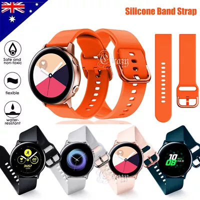 For Samsung Galaxy Watch Active 2 S2 Replacement Silicone Sport Wrist Band Strap • $6.90