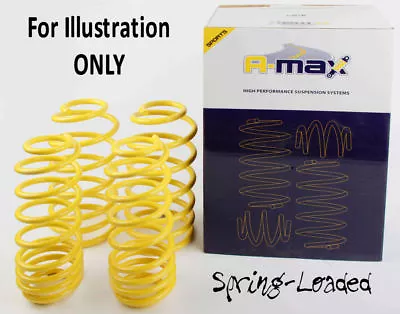 A-MAX Lowering Springs For BMW 3 E36 Saloon/Coupe/Cabrio 6 Cyl 1992-1998 -40mm • $88.74