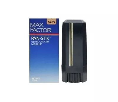 Max Factor PAN-STIK Ultra Cream Makeup 0.5 Oz 14 G * Olive * Nib • $17.90