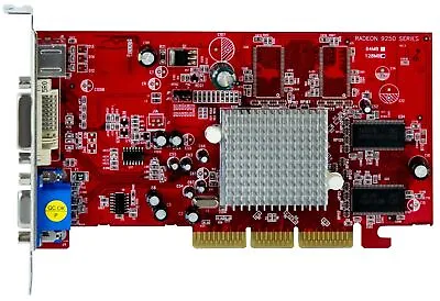 Ati Radeon 9250 128mb R9250 Agp Ddr • £22.80