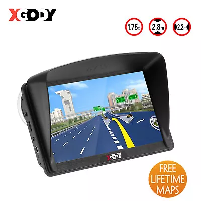 XGODY 886 7  Automative Bluetooth GPS Navigation Sat Nav Navigator For Car Truck • $60.95