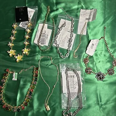 Fin Jewelry From Macy’s Return Necklace Mixed Brand Lot Of 8 Pieces • $160