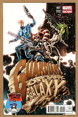 Guardians Of The Galaxy #1 Comic Marvel 1st Print Mile High VARIANT Deodato GotG • $14.99