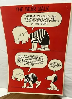 Vintage Schulz Peanuts Snoopy Linus Posters 15x10 • $29.98