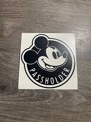 1 Cute Mickey Mouse Vinyl Decal  Disney Sticker Vinyl Sticker Disney Decal • $2.50