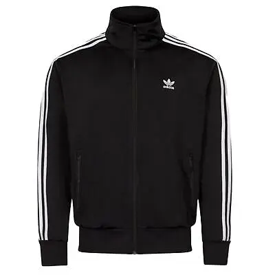 £44.99 • Buy Adidas Mens Tracksuit Jacket Casual Firebird Track Top With 3 Stripes Zip Up