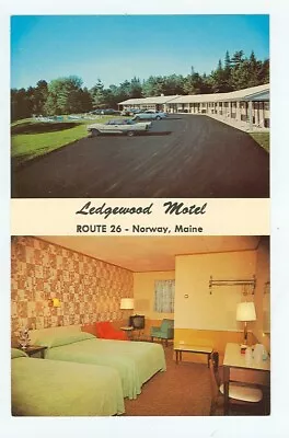 Norway Maine Ledgewood Motel (NmiscME89 • $4.50