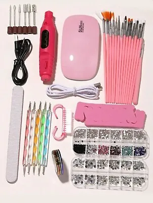 Gel Nail Kit 28 Pcs Set • $11.99