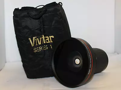 Vivitar Series 1 .21X Fisheye Macro Lens For Canon EOS Rebel Camera • $79.99