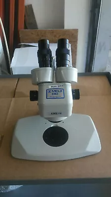 MEIJI Techno EMZ-10 Binocular Zoom Stereo Microscope With MA502 And PK Stand • $989