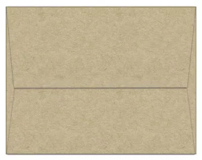 250 Kraft A6 Envelopes - 6.5  X 4.75  - Square Flap • $34.49