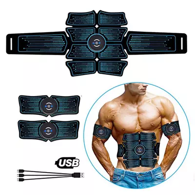 Ab Stimulator Workout Belt Muscle Toner Belt  Fitness Home Office For Men Women • $31.89