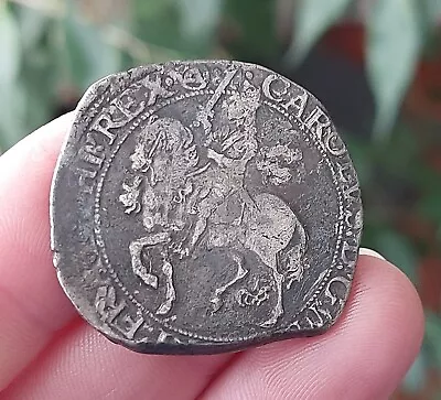 Charles I Halfcrown Silver Hammered Coin • £290