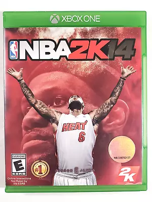 NBA 2K14 (Microsoft Xbox One 2013) Basketball Lebron Cover - Tested Working • $12.99