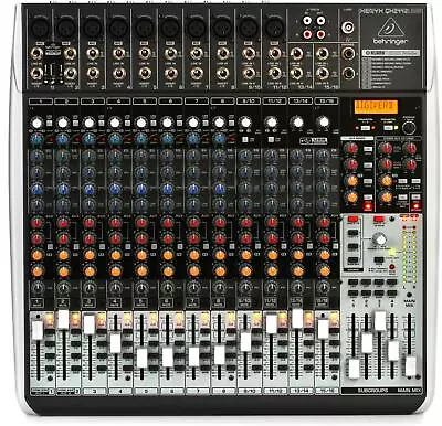 Behringer Xenyx QX2442USB Mixer With USB And Effects • $389