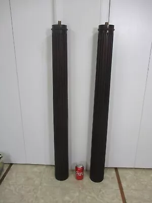 $359.99 • Buy Antique  Wood Fluted Pillars Poles Columns Heavy-duty BAR  SALVAGE Mahogany ?