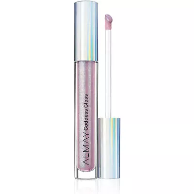 Almay Goddess Lipgloss Mystic - Baby Pink Holographic Lips Glitter Smooth Shiny • £5.19