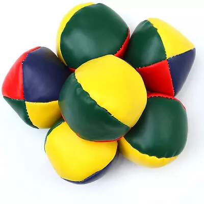 Juggling Balls Professional Pro Learn To Juggle Coloured Set Circus Clown Toy • $17.54