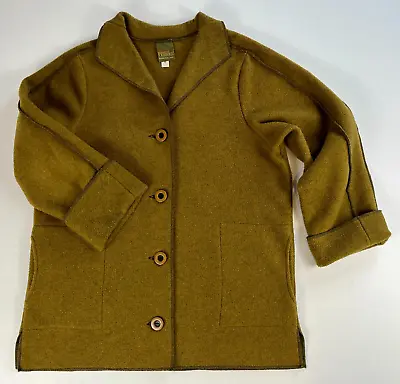 Women's Maralyce Ferree Fleece Coat Jacket Made In USA Sz M • $29.95