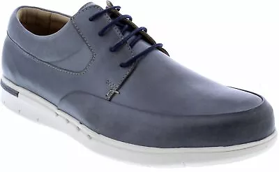 Country Jack 9699 Rory Mens Grey Leather Lace Up Shoes • £42.49