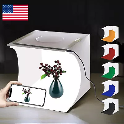 Photo Studio Light Box For Jewellery Small Items Folding Photography Portable US • $9.76