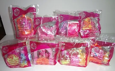 COMPLETE SET McDonald's My Little Pony Ponyville 2007 Happy Meal Toys Full Set • $24.99