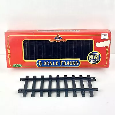 (4) ECHO TRAIN TRACKS Classic Rail G Scale - STRAIGHT - Original Box Replacement • $18.99