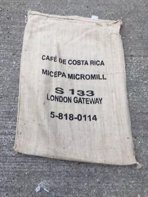 12 Used  Coffee Sacks - Free Delivery • £18