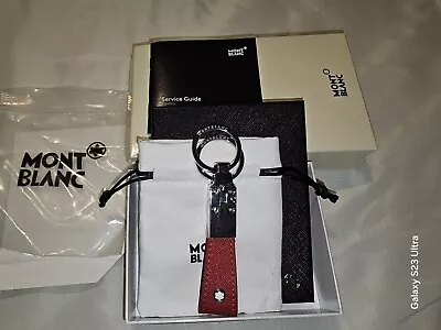 New MONTBLANC KEY RING  RED  • $119