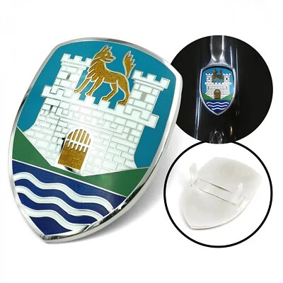 $34.95 • Buy Wolfsburg Castle Hood Crest Emblem Fits Vw Type 1 Bug Sedan / Convertible 