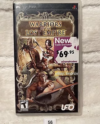 Warriors Of The Lost Empire PSP - Sony PlayStation Portable - 💨2post-Complete • $82.50