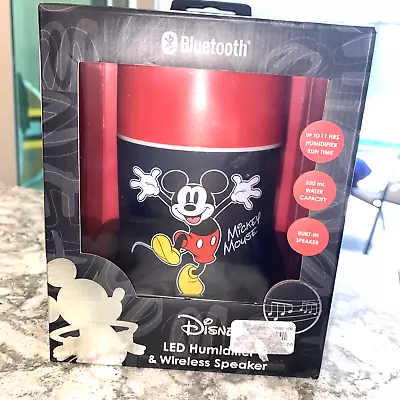 NEW Mickey Mouse Disney LED Humidifier And Wireless Bluetooth Speaker • $10