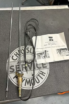 1966 1967 Dodge Plymouth B-body A-body Radio Manual Antenna Pn 2580607 Nos • $350