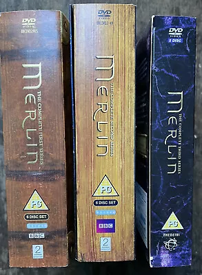 £6 • Buy Merlin Tv Series Boxset Complete Series 1 2 3 Seasons Dvd