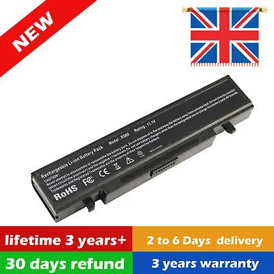 Laptop Battery AA-PB9NC6B For Samsung NP-R519 R530 R580 RV510 R730 R780 R418 CL • £15.99