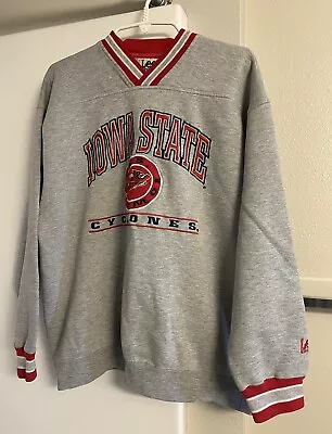 Iowa State Cyclones Vtg Sweatshirt Lee Sport Size Large • $32.50