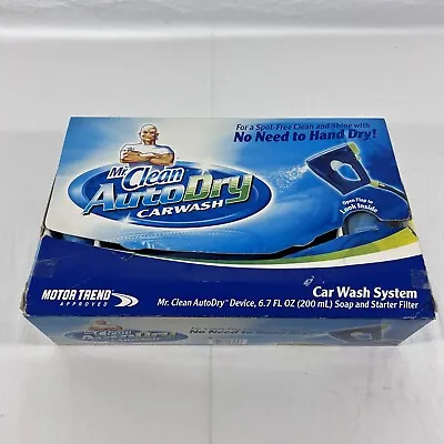 Mr. Clean Auto Dry Car Wash Spray System Kit W/ Soap Starter Filter Spot Free • $39.95