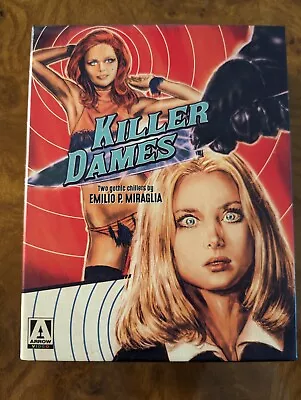 Killer Dames Limited Edition Box Arrow Video COMPLETE! Emilio P. Miraglia • $44.99