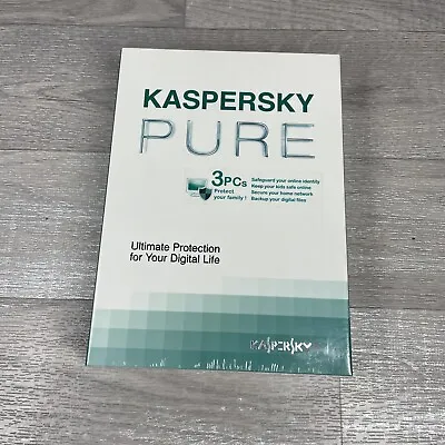 Brand New Boxed Kaspersky Pure - 3 PCs • £11.76