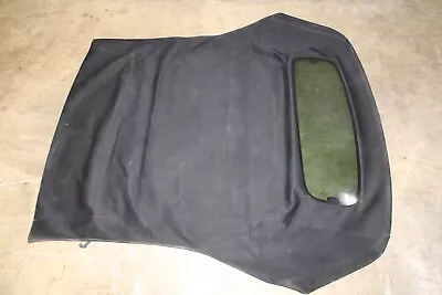 2015-2023 Ford Mustang Convertible Soft Top Cloth W/ Glass Frame Black OEM 45k • $749.99