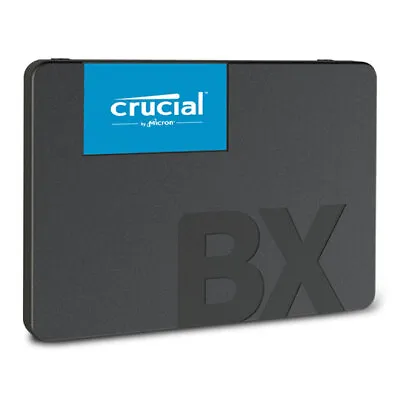 240GB Crucial BX500 2.5  SSD SATA 3.0 (6Gb/s) Micron 3D NAND 540MB/s Read 5 • £31.20