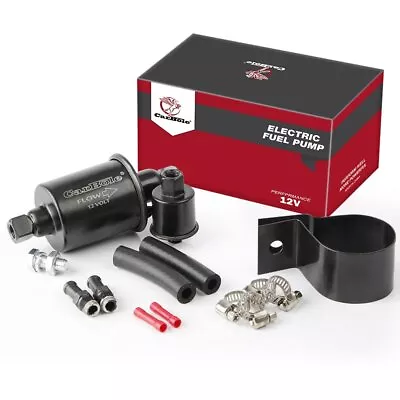 $23.99 • Buy Universal 12V Electric Fuel Pump Inline Diesel Gas 5-9 PSI Low Pressure E8012S