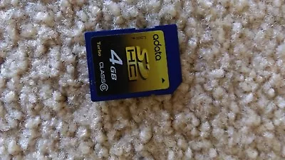 4 GB SD Memory Card  A Data • $19.99