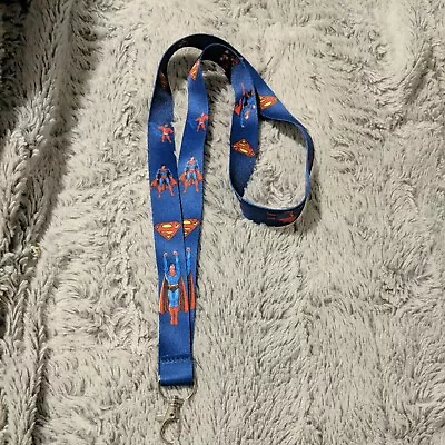 1- SUPERMAN Lanyard Key Ring ~ Key Chain • $10