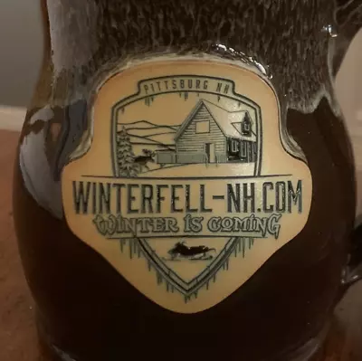 Winterfell-nh Cabin Coffee Mug Snowmobile 1st Ct Lake Moose Fish Pittsburg Nh • $35.99