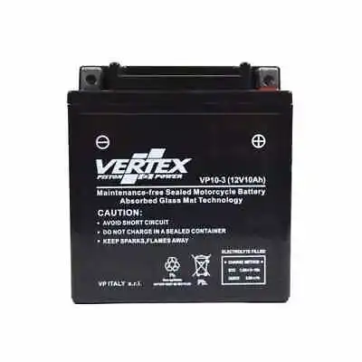 Vertex VP10-3 Battery For Kawasaki Z 650 C 1978-1980 • £52.38