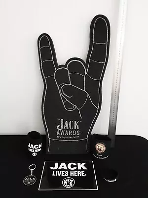 Jack Daniels  The Jack Awards  Foam Hand + 2x Coolers Keyring Sticker Wrist Band • $9.99