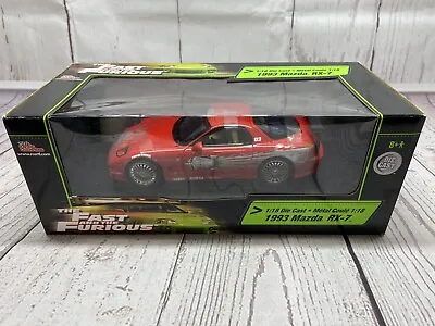New Ertl 1993 Mazda RX-7 The Fast And The Furious 1:18 Diecast Car • $311.91
