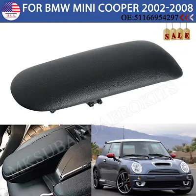 Console Arm Rest Armrest Cover For 02-08 BMW Mini Cooper R52 R50 R53 51166954297 • $21.98